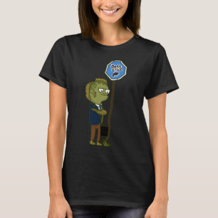 Bass Stop â€“ Cute Bass Fish Pun Illustration T-Shirt