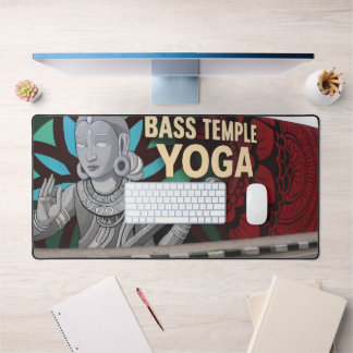 Bass Temple Yoga Desk Mat – Mystic Strings Edition