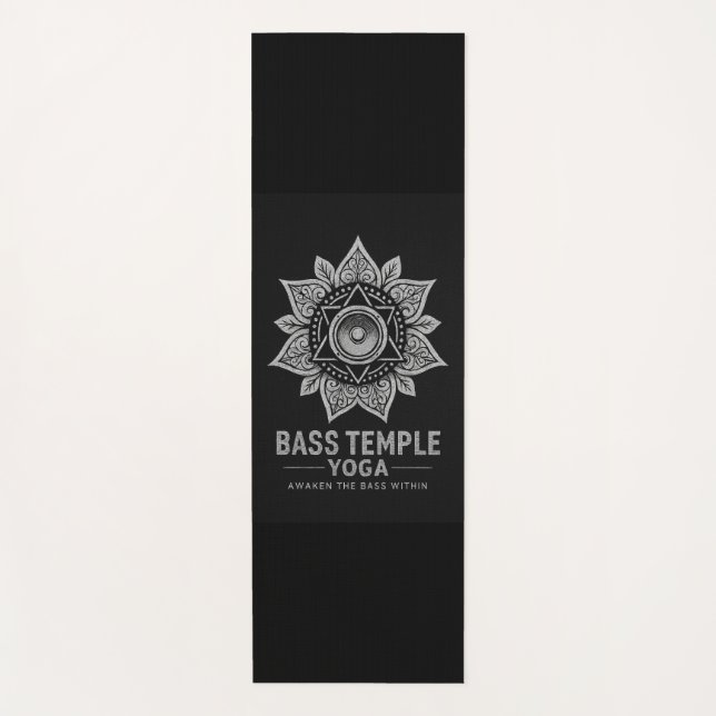 Bass Temple Yoga Ganesh Sound System Mat (Front)