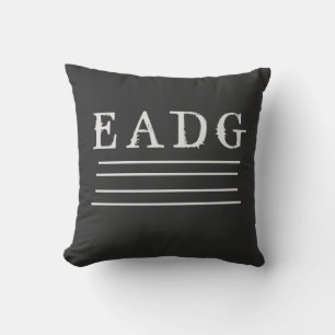 Bass Tuned T-Shirt Cushion