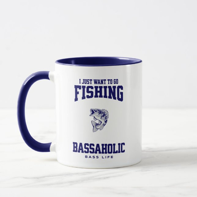 Bassaholic  mug (Left)