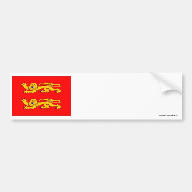 Basse-Normandie flag Bumper Sticker (Front)