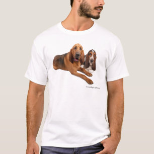 Basset and Bloodhound Buddies T-Shirt