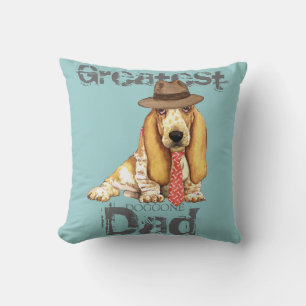 Basset Dad Cushion