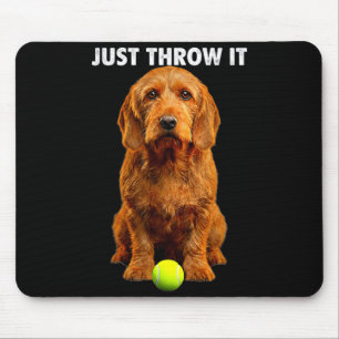 Basset fauve de bretagne shirt throw it fetch dog mouse pad