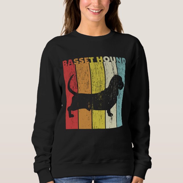 Basset Hound  1 Sweatshirt (Front)