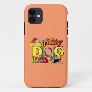 Basset_Hound_Agility iPhone 11 Case