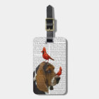 Basset Hound and Birds