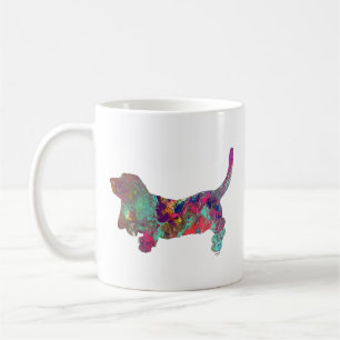 Basset Hound, Basset Hound Gifts, Basset Hound Coffee Mug