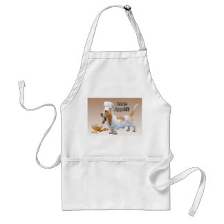 Basset Hound Bone Appetit Chef's Apron