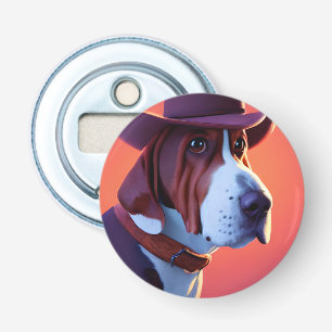 Basset Hound Bottle Opener