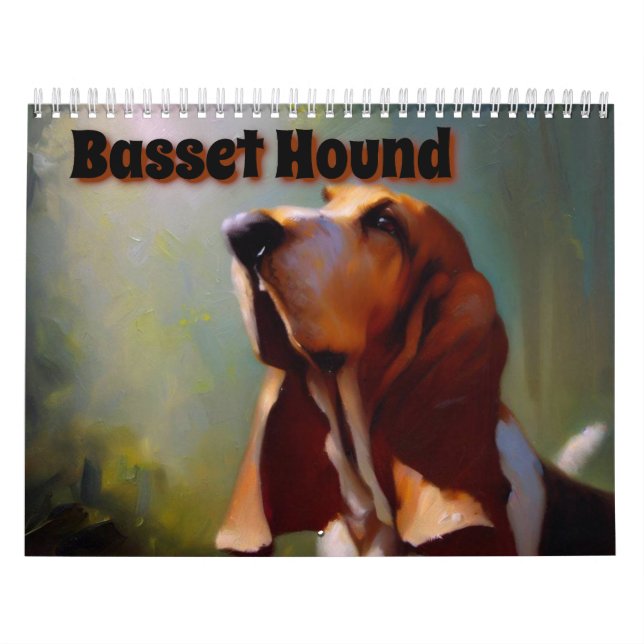 Basset Hound Calendar (Cover)