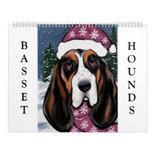BASSET HOUND CALENDAR