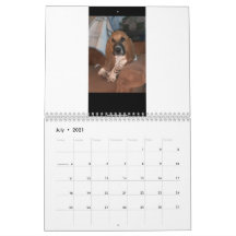 Basset Hound calendar