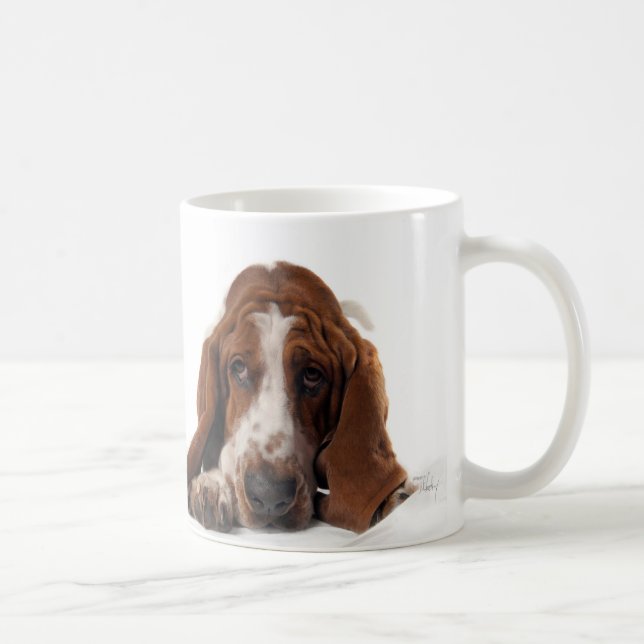 Basset Hound Coffee Mug (Right)