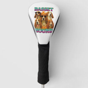 Basset Hound Copy Golf Head Cover