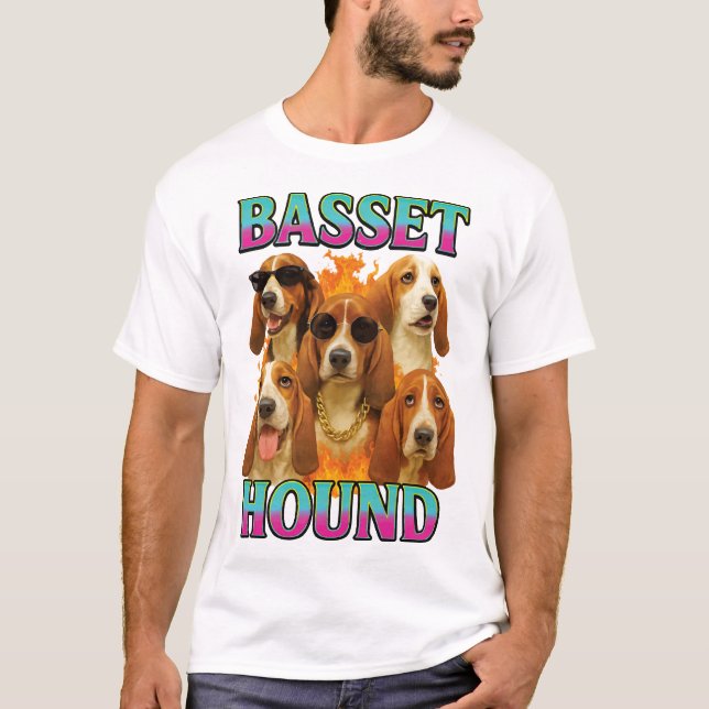 Basset Hound Copy T-Shirt (Front)