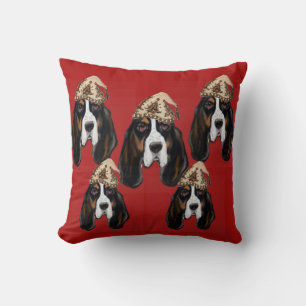 BASSET HOUND CUSHION