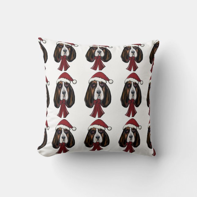 Basset Hound     Cushion (Front)