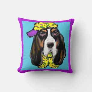 Basset Hound Cushion