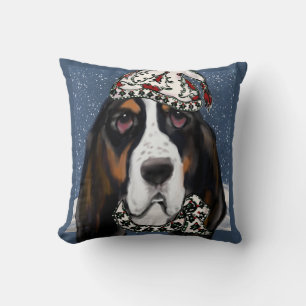 BASSET HOUND CUSHION