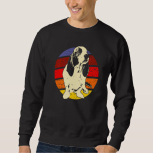 Basset Hound Dog Breed  30 Sweatshirt
