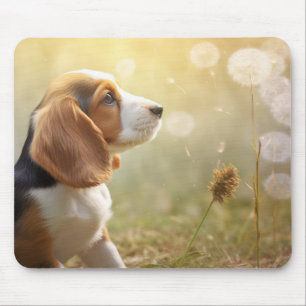Basset Hound Dog Pet Animal Tranquil  Mouse Pad