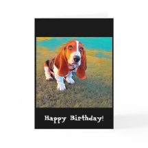 Basset Hound Dog Puppy Whimsical Artistic Photo