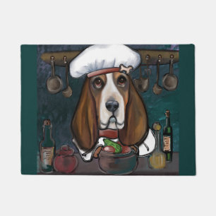 BASSET HOUND DOORMAT