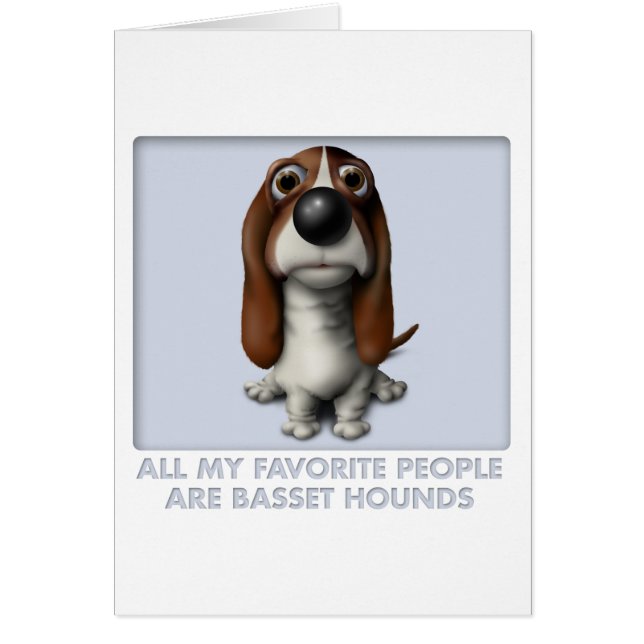 Basset Hound Favourite (Front)