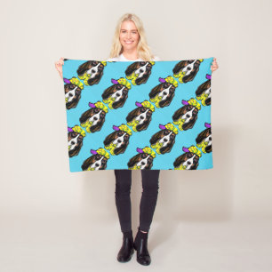 Basset Hound Fleece Blanket