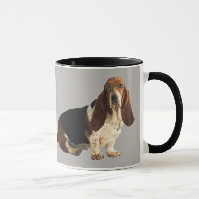 Basset Hound Fun Loving Mug (Right)
