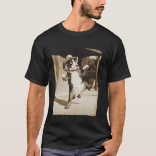 Basset Hound Funny Dog Silly Cowboy T-Shirt