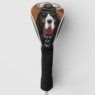 BASSET HOUND GOLF HEAD COVER