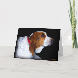 Basset Hound Greeting card