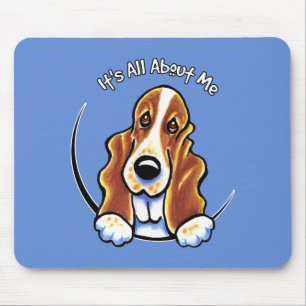 Basset Hound IAAM Mouse Pad