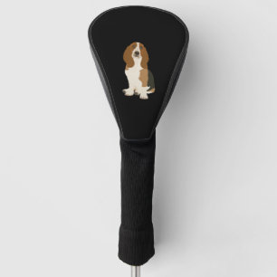 Basset Hound Illustration! Golf Head Cover