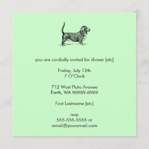 Basset_Hound Invitation