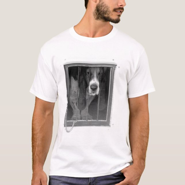 basset hound jail T-Shirt (Front)