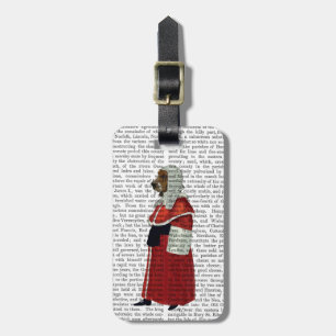 Basset Hound Judge Full Luggage Tag