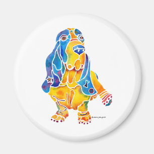 Basset Hound Magnet