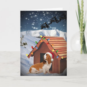 Basset Hound  Merry Christmas Cards