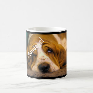 Basset Hound Monday Mug