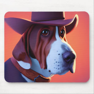 Basset Hound Mouse Pad