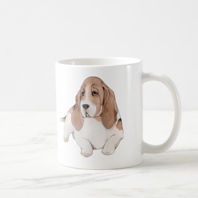 Basset Hound Mug (Right)