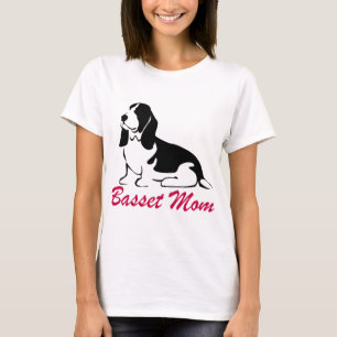 Basset Hound Mum T-Shirt