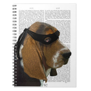 Basset Hound Ninja Notebook