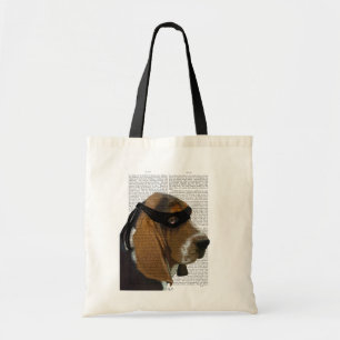 Basset Hound Ninja Tote Bag