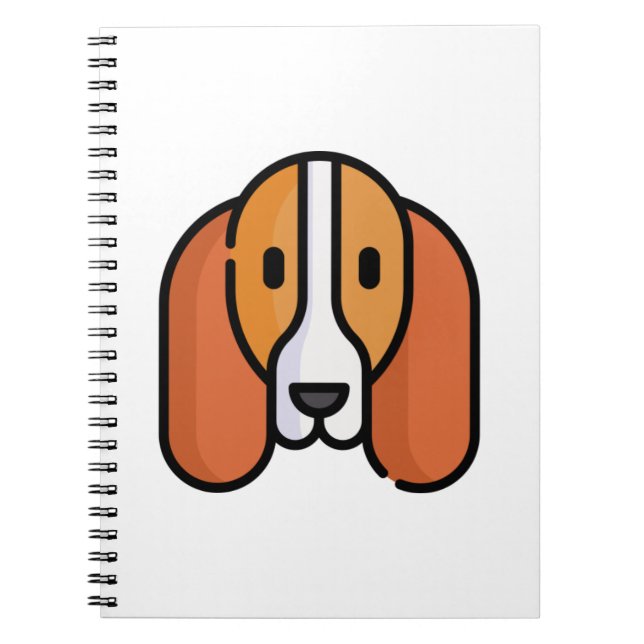 Basset Hound Notebook (Front)