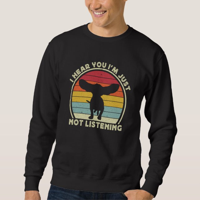 Basset Hound Owner For Men Women Bassets Dog Mom D Sweatshirt (Front)
